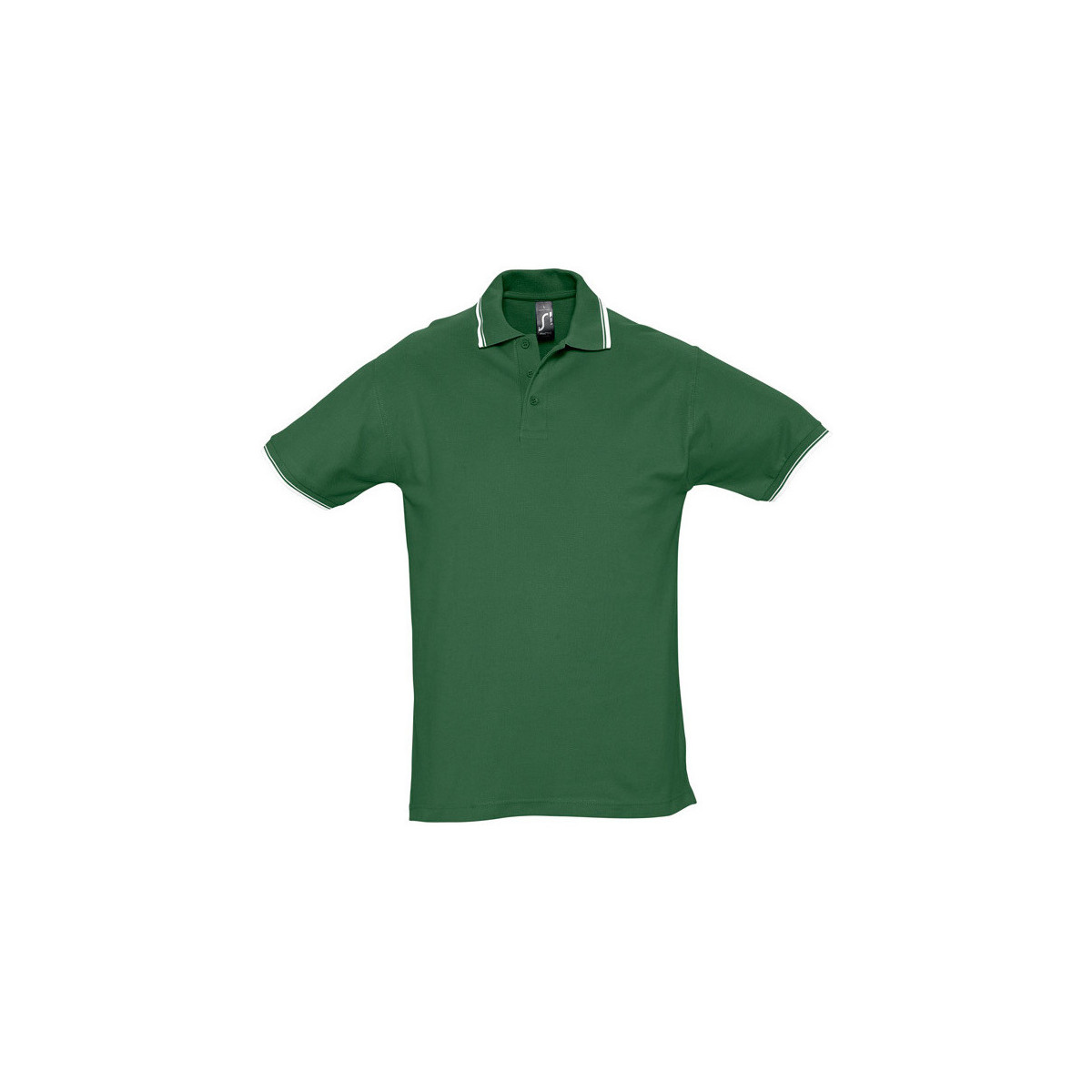 Oblačila Moški Polo majice kratki rokavi Sols PRACTICE GOLF SPORT Zelena