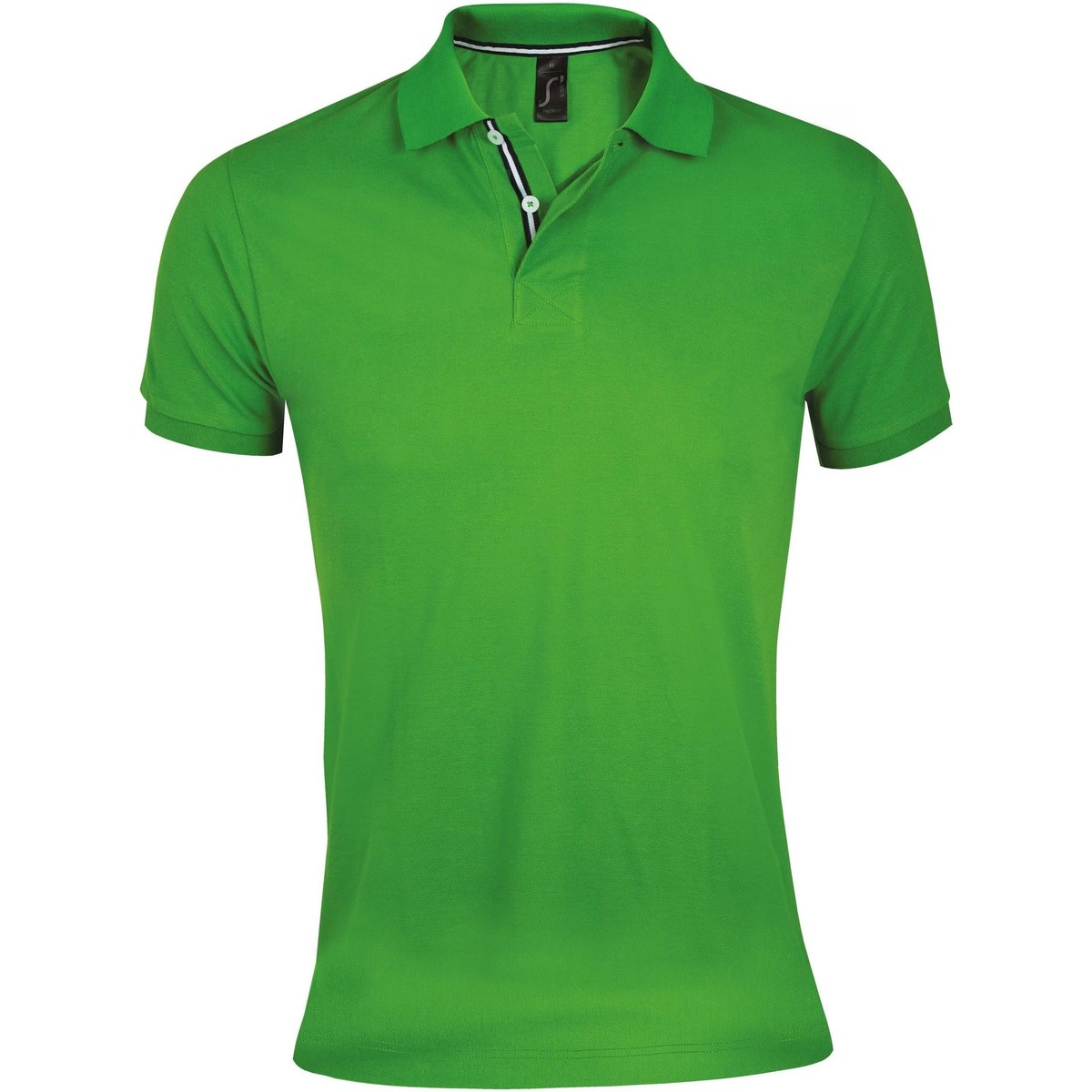 Oblačila Moški Polo majice kratki rokavi Sols PATRIOT FASHION MEN Zelena