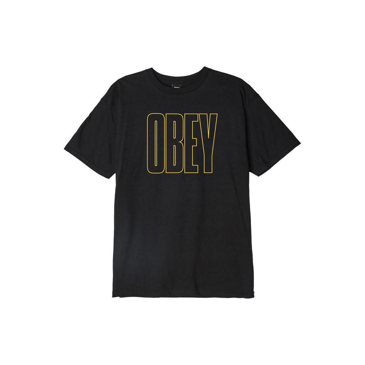 Oblačila Moški Majice & Polo majice Obey worldwide line Črna