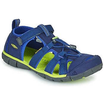 Čevlji  Dečki Športni sandali Keen SEACAMP II CNX Modra / Zelena