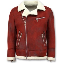 Oblačila Moški Usnjene jakne & Sintetične jakne Tony Backer 100894770 Rdeča