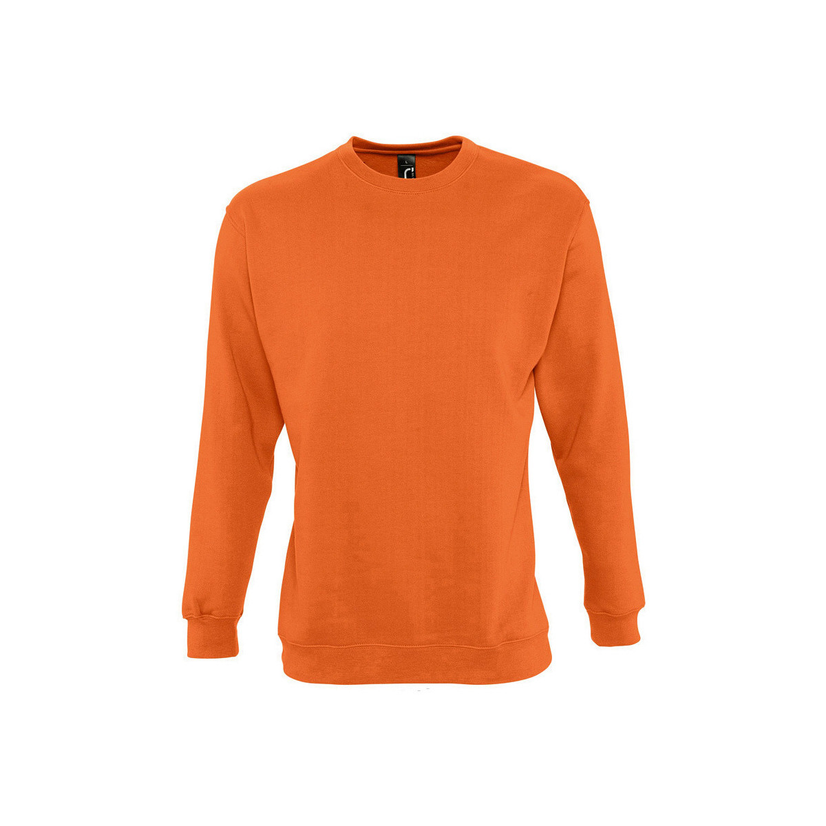 Oblačila Puloverji Sols NEW SUPREME COLORS-SUDADERA UNISEX-50% algodón-50% poliéster Oranžna
