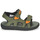 Čevlji  Dečki Sandali & Odprti čevlji Timberland PERKINS ROW 2-STRAP Zelena / Oranžna
