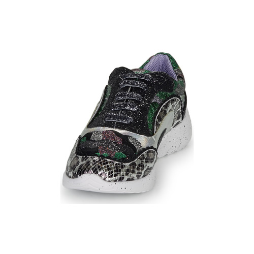 Irregular Choice JIGSAW Črna / Srebrna