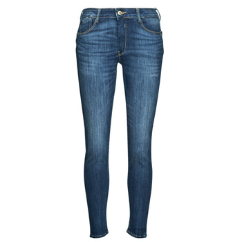 Oblačila Ženske Jeans straight Le Temps des Cerises PULP REGULAR Modra