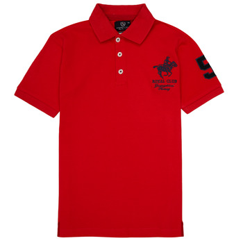 Oblačila Dečki Polo majice kratki rokavi Geographical Norway KAMPAI Rdeča