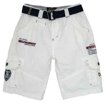 Oblačila Dečki Kratke hlače & Bermuda Geographical Norway POUDRE Bela