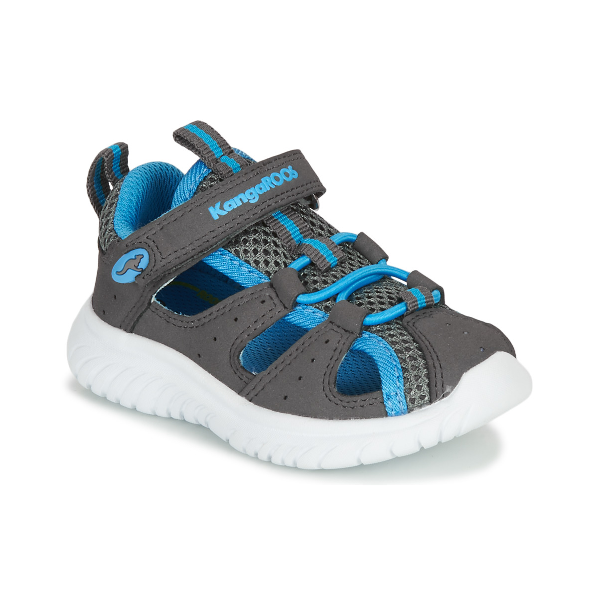 Čevlji  Dečki Športni sandali Kangaroos KI-ROCK LITE EV Siva / Modra