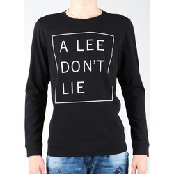 Oblačila Moški Majice z dolgimi rokavi Lee Don`t Lie Tee LS L65VEQ01 black, white