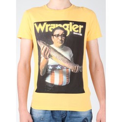 Oblačila Moški Majice & Polo majice Wrangler T-shirt  S/S Graphic T W7931EFNG Rumena