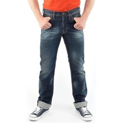 Oblačila Moški Jeans straight Guess Ventura M14078D0EL0-SPTY Modra