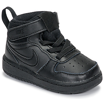 Čevlji  Otroci Visoke superge Nike COURT BOROUGH MID 2 PS Črna