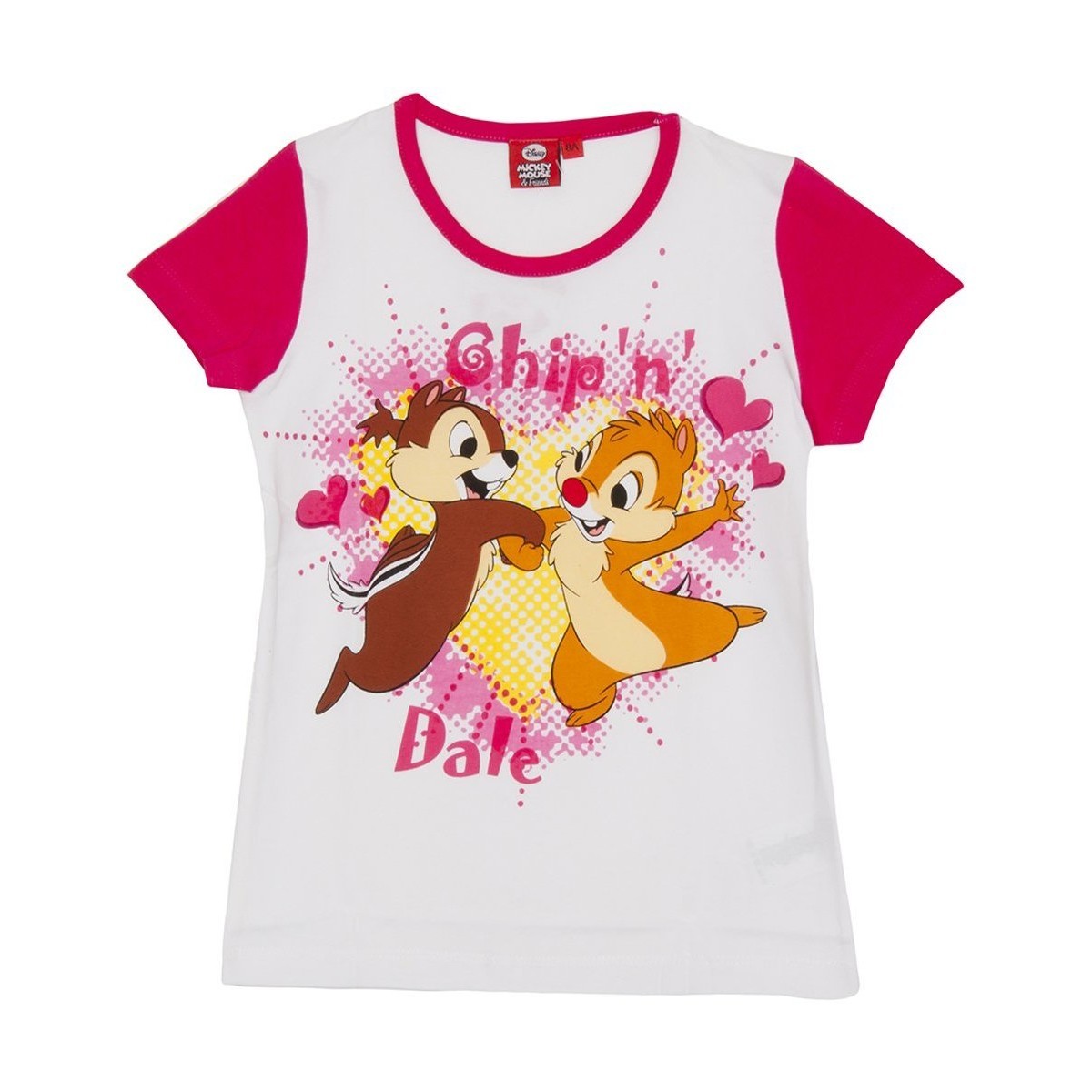 Oblačila Deklice Majice s kratkimi rokavi Disney WD26120-FUCSIA Rožnata