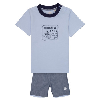 Oblačila Dečki Otroški kompleti Timberland AXEL Modra