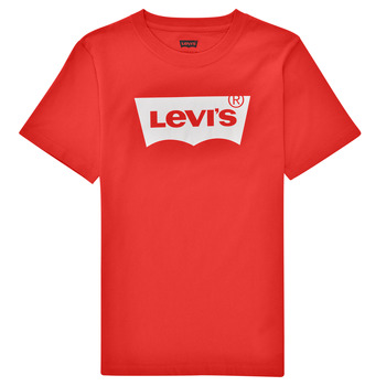 Oblačila Dečki Majice s kratkimi rokavi Levi's BATWING TEE Rdeča