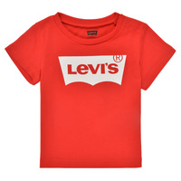 Oblačila Dečki Majice s kratkimi rokavi Levi's BATWING TEE Rdeča