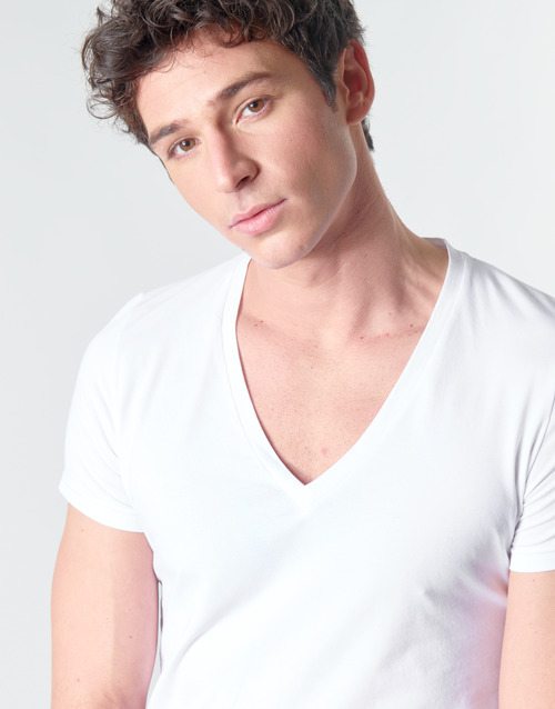 Hom SUP' COTTON TSHIRT COL V PROFOND Bela