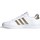 Čevlji  Otroci Nizke superge adidas Originals Grand Court Bela, Zlata
