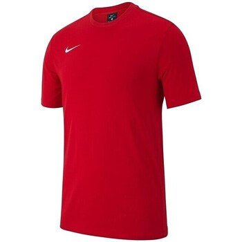 Oblačila Dečki Majice s kratkimi rokavi Nike JR Team Club 19 Rdeča