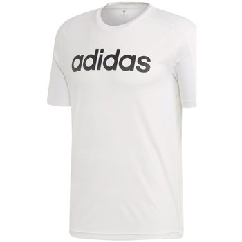 Oblačila Moški Majice s kratkimi rokavi adidas Originals D2M Climacool Logo Bela