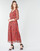 Oblačila Ženske Dolge obleke Vero Moda VMGLAMMY Rdeča