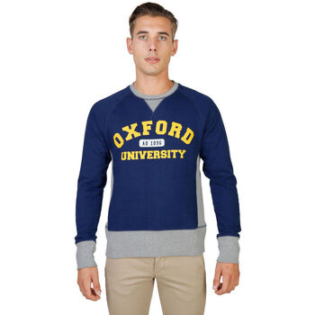 Oblačila Moški Puloverji Oxford University - oxford-fleece-raglan Modra