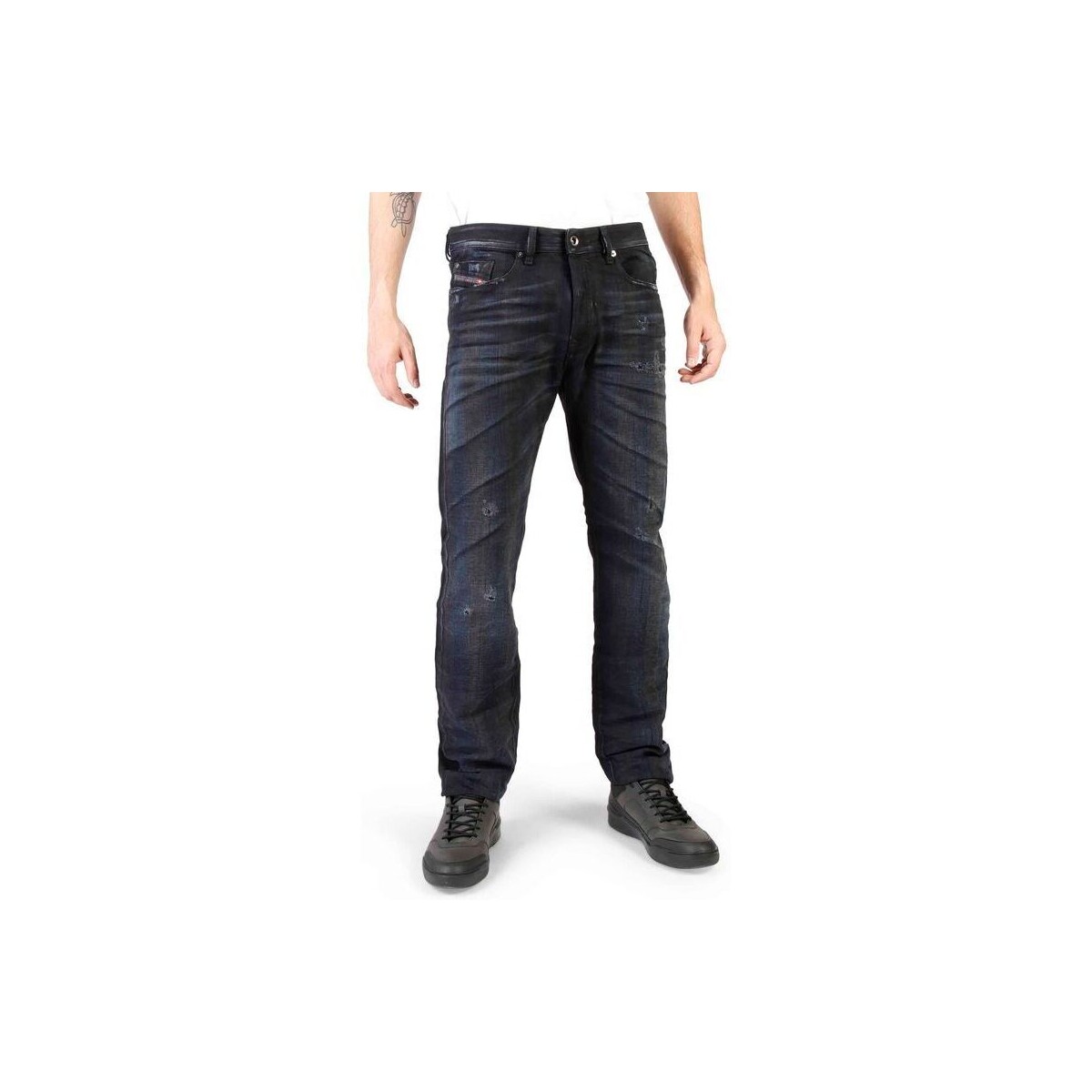 Oblačila Moški Jeans Diesel - buster_l32_00sdhb Črna