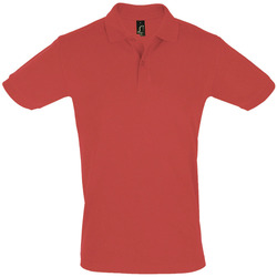 Oblačila Moški Polo majice kratki rokavi Sols PERFECT COLORS MEN Rojo