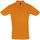 Oblačila Moški Polo majice kratki rokavi Sols PERFECT COLORS MEN Oranžna