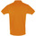 Oblačila Moški Polo majice kratki rokavi Sols PERFECT COLORS MEN Oranžna