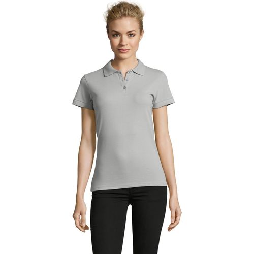 Sols PERFECT COLORS WOMENN-POLO mujer  MANGA CORTA de 100% algodón Siva