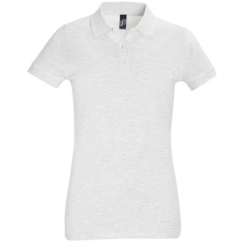 Sols PERFECT COLORS WOMENN-POLO mujer  MANGA CORTA de 100% algodón Siva