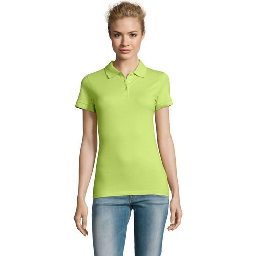 Sols PERFECT COLORS WOMENN-POLO mujer  MANGA CORTA de 100% algodón Zelena