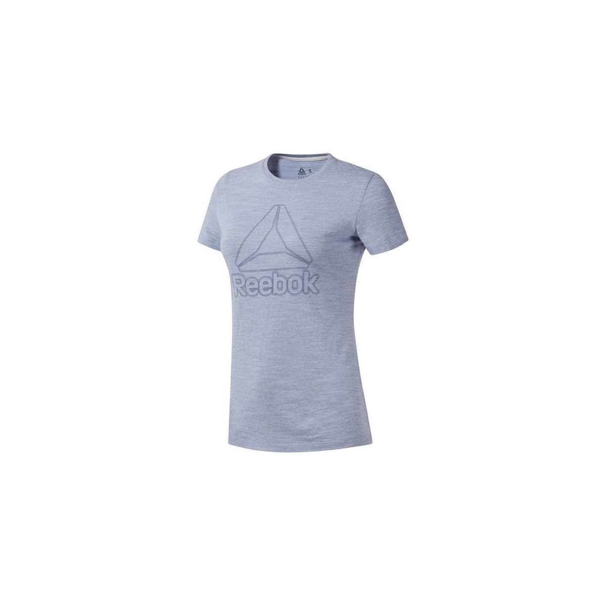Oblačila Ženske Majice s kratkimi rokavi Reebok Sport TE Marble Logo Tee Siva
