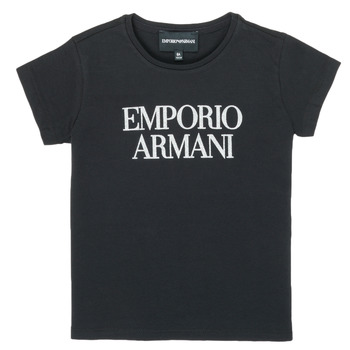 Oblačila Deklice Majice s kratkimi rokavi Emporio Armani 8N3T03-3J08Z-0999 Črna
