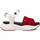 Čevlji  Ženske Sandali & Odprti čevlji Ed Hardy Overlap sandal red/white Rdeča