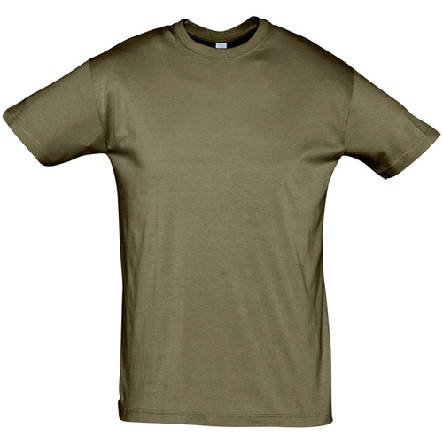 Sols REGENT COLORS MEN-CAMISETA hombre  CUELLO REDONDO de algodón Kostanjeva