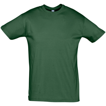 Oblačila Majice s kratkimi rokavi Sols REGENT COLORS MEN Zelena