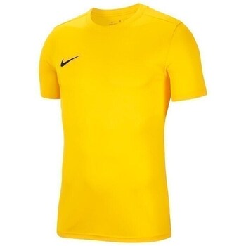 Oblačila Dečki Majice s kratkimi rokavi Nike JR Dry Park Vii Rumena