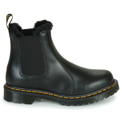 Dr. Martens 2976 LEONORE DARK GREY ATLAS Črna