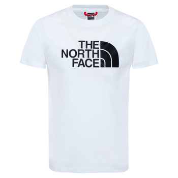 Oblačila Dečki Majice s kratkimi rokavi The North Face EASY TEE Bela