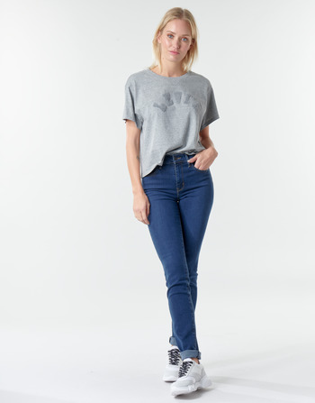 Oblačila Ženske Jeans straight Levi's 724 HIGH RISE STRAIGHT Modra