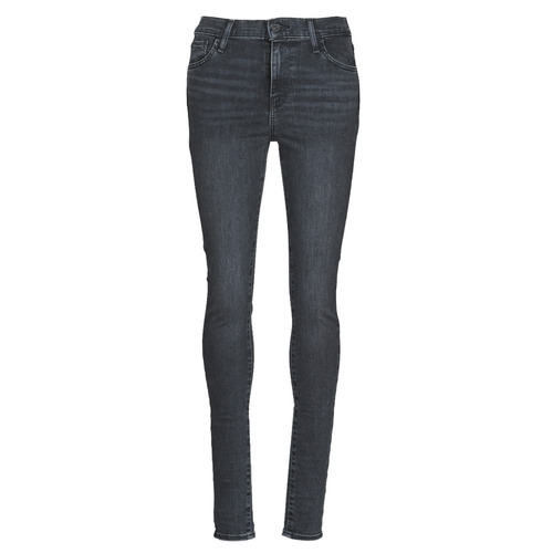 Oblačila Ženske Jeans skinny Levi's 720 HIGH RISE SUPER SKINNY Smoked / Out