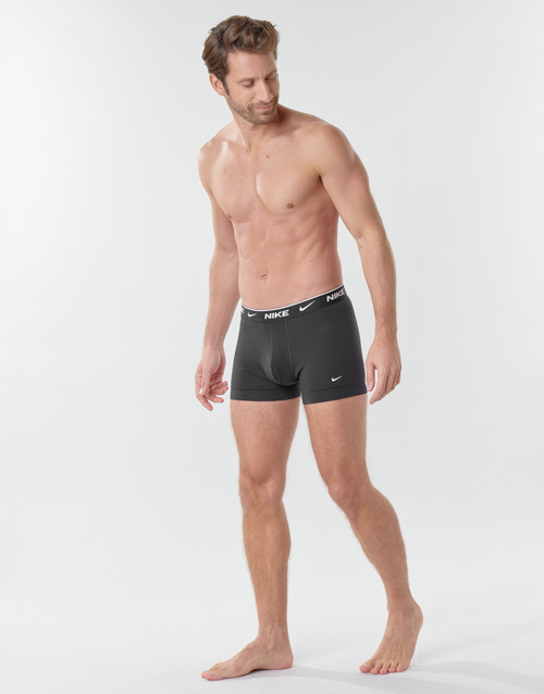 Nike EVERYDAY COTTON STRETCH X3 Črna / Siva / Bela