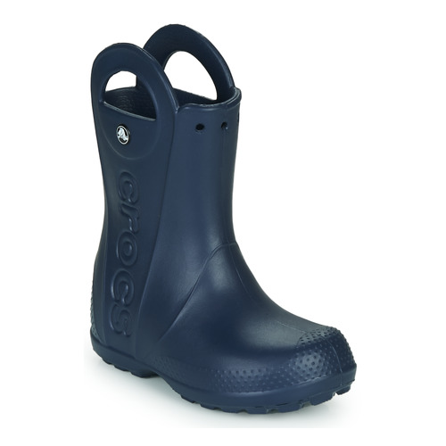 Čevlji  Otroci škornji za dež  Crocs HANDLE IT RAIN BOOT Modra