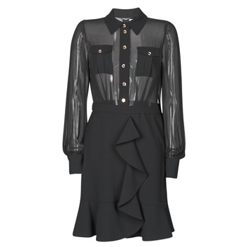 Oblačila Ženske Kratke obleke Marciano CAROL SHORT DRESS Črna