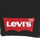 Tekstilni dodatki Kape Levi's OVERSIZED BATWING BEANIE Črna