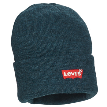 Levi's RED BATWING EMBROIDERED SLOUCHY BEANIE Modra