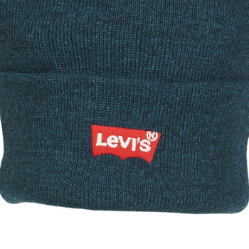 Levi's RED BATWING EMBROIDERED SLOUCHY BEANIE Modra