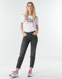 Oblačila Ženske Jeans straight Diesel D-JOY  Gris009jv